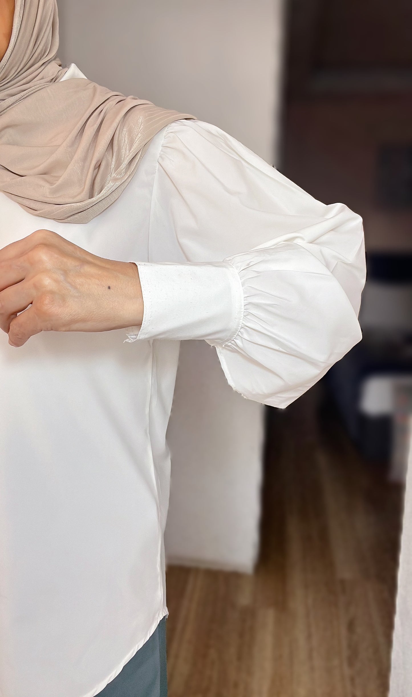 Effortless Modesty blouse