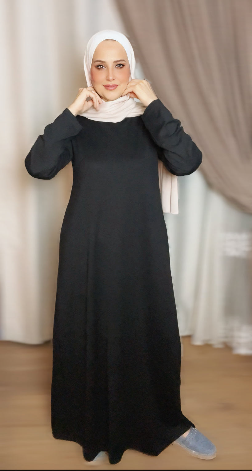 Essential White( basic ) Maxi Dress – Timeless Simplicity