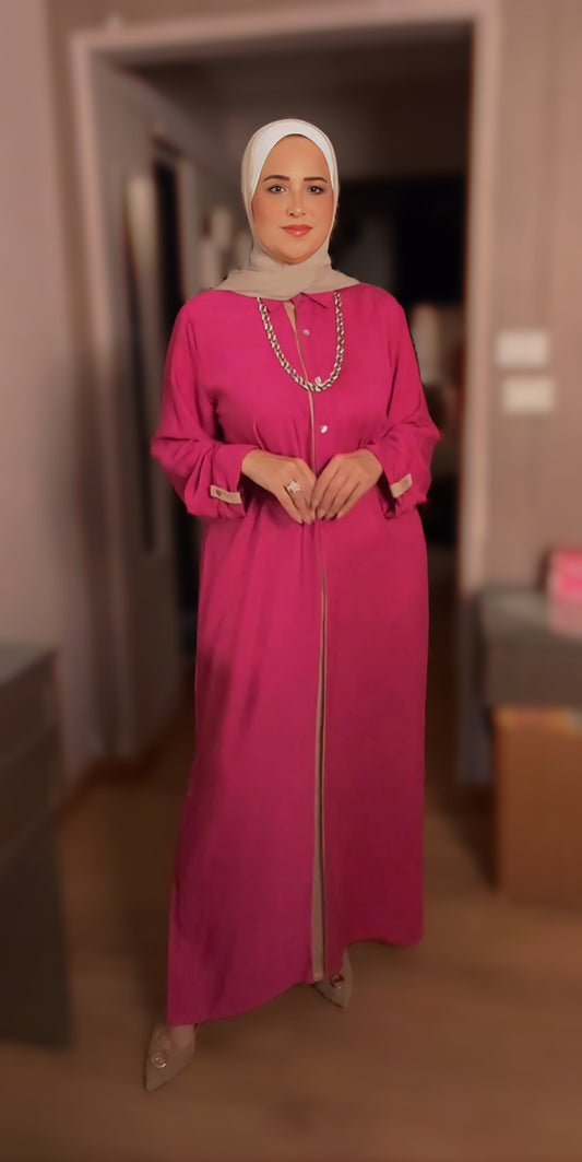 Elegant dress with Front Button