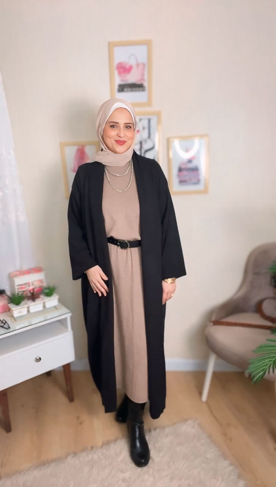 Chic Modest Winter Look