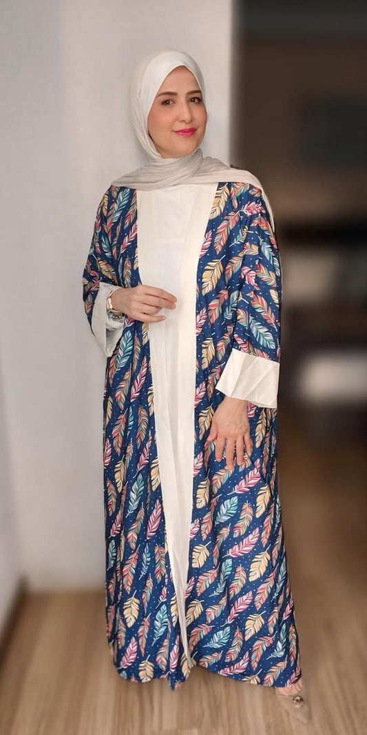 Printed Open Cardigan – Light, Bright & Beautifully Modest