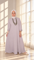 Lunar plain dress لومار فستان ساده