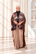 Velvet Marble Elegance Abaya عبايه فيلفت  ماربل