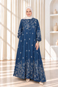 Zahra floral dressفستان زهره